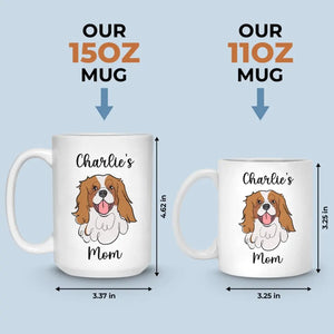 Mon chien est le thérapeute dont j'ai besoin - Mug personnalisé pour chien - Cadeau pour les propriétaires et les amoureux des animaux