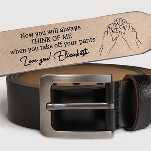 Félicitations pour être devenu mon mari ! Ceinture en cuir gravée personnalisée pour couple ! Cadeau pour mari et femme, anniversaire