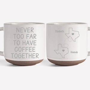 Toujours en train de prendre un café ensemble - Mug en céramique personnalisé Bestie - Cadeau pour meilleures amies, meilleures amies, sœurs