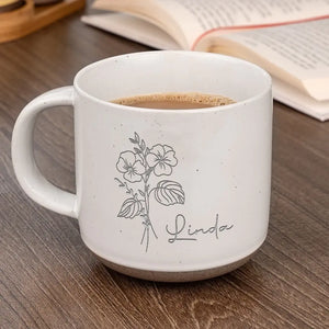 L'amitié est une belle fleur - Mug en céramique personnalisé pour meilleure amie - Cadeau pour meilleures amies, meilleures amies, sœurs