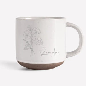 L'amitié est une belle fleur - Mug en céramique personnalisé pour meilleure amie - Cadeau pour meilleures amies, meilleures amies, sœurs