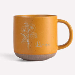 L'amitié est une belle fleur - Mug en céramique personnalisé pour meilleure amie - Cadeau pour meilleures amies, meilleures amies, sœurs