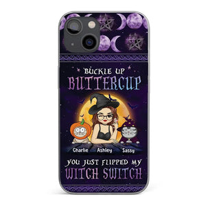 Tu viens de me faire changer d'avis - Coque de téléphone transparente personnalisée avec chat - Cadeau d'Halloween pour les propriétaires d'animaux et les amoureux des animaux