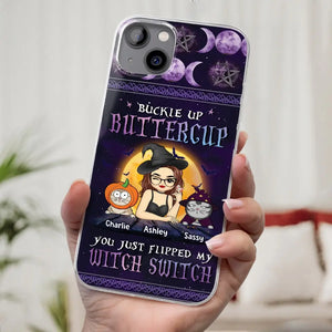 Tu viens de me faire changer d'avis - Coque de téléphone transparente personnalisée avec chat - Cadeau d'Halloween pour les propriétaires d'animaux et les amoureux des animaux