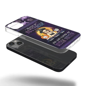 Tu viens de me faire changer d'avis - Coque de téléphone transparente personnalisée avec chat - Cadeau d'Halloween pour les propriétaires d'animaux et les amoureux des animaux