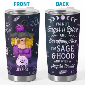 Witch Vibes Only - Gobelet personnalisé pour sorcière - Cadeau d'Halloween pour sorcières, vous-même