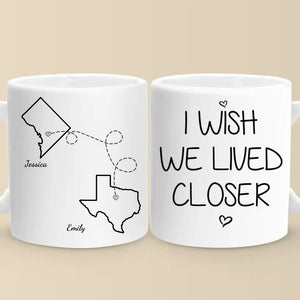 Notre amitié brille de mille feux - Mug personnalisé Bestie - Cadeau pour meilleures amies, meilleures amies, sœurs