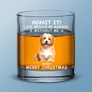 Les animaux de compagnie personnalisés font de nous de meilleurs humains - Verre à whisky personnalisé pour chien et chat - Cadeau pour propriétaires et amoureux des animaux