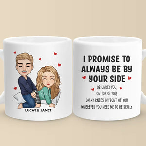 Tu es tout pour moi, toujours - Tasse personnalisée pour couple - Cadeau pour mari et femme, anniversaire