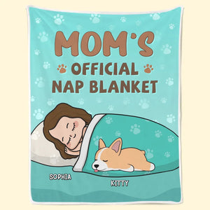 Manger, dormir, câliner, répéter - Couverture personnalisée pour chien et chat - Cadeau pour propriétaires et amoureux des animaux