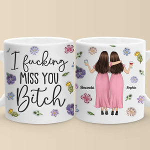 Les meilleurs amis rendent les bons moments inoubliables - Mug personnalisé Bestie - Cadeau pour les meilleures amies, BFF, sœurs