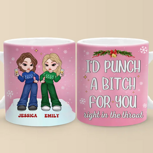 L'amitié à un autre niveau - Mug personnalisé Bestie - Cadeau pour meilleures amies, meilleures amies, sœurs