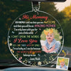 Custom Photo Because Every Amazing Mom Deserves This - Family Personalized Custom Car Ornament - Acrylic Custom Shaped - Mother's Day, Baby Shower Gift, Gift For First Mom