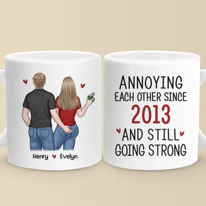 Tu donnes une signification particulière à l'amour - Tasse personnalisée pour couple - Cadeau pour mari et femme, anniversaire