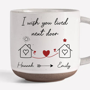 Tu me manques tellement - Mug en céramique personnalisé imprimé Bestie - Cadeau pour meilleures amies, meilleures amies, sœurs