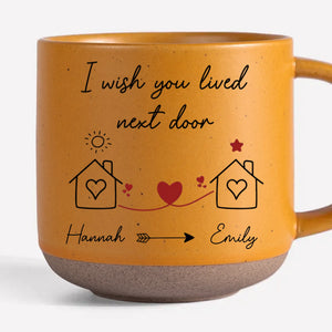 Tu me manques tellement - Mug en céramique personnalisé imprimé Bestie - Cadeau pour meilleures amies, meilleures amies, sœurs