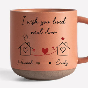 Tu me manques tellement - Mug en céramique personnalisé imprimé Bestie - Cadeau pour meilleures amies, meilleures amies, sœurs