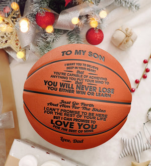Dad to Son - You Will Never Lose, You Either Win Or Learn - Basketball With Pump