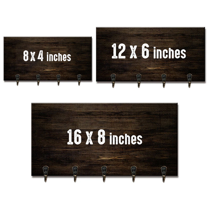 Love Makes You Family - Personalized Key Hanger, Key Holder - Anniversary Gifts, Gift For Couples, Husband Wife