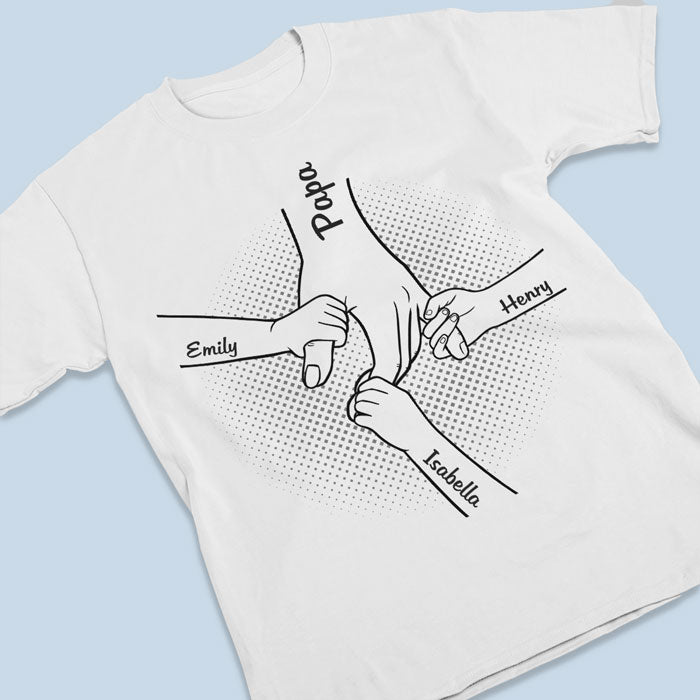 Custom Unisex T-Shirt, Premium T-shirt, Hoodie - Personalized Father's Day, Birthday Gifts For Dad, Grandpa - Happy Father’s Day From Your Favorite Son