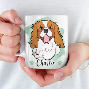 Mon accessoire préféré est mon chien - Mug personnalisé pour chien - Cadeau pour les propriétaires d'animaux et les amoureux des animaux