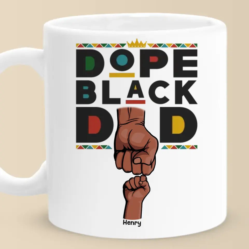 Nous sommes coéquipiers - Tasse personnalisée familiale - Fête des pères, cadeau pour papa, grand-père