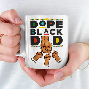 Nous sommes coéquipiers - Tasse personnalisée familiale - Fête des pères, cadeau pour papa, grand-père