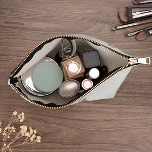 Les pétales se déploient au bon moment - Trousse de maquillage personnalisée pour meilleure amie - Cadeau de mariage, cadeau de demoiselle d'honneur pour meilleures amies, meilleures amies, sœurs