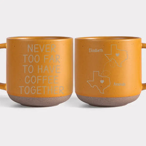 Toujours en train de prendre un café ensemble - Mug en céramique personnalisé Bestie - Cadeau pour meilleures amies, meilleures amies, sœurs