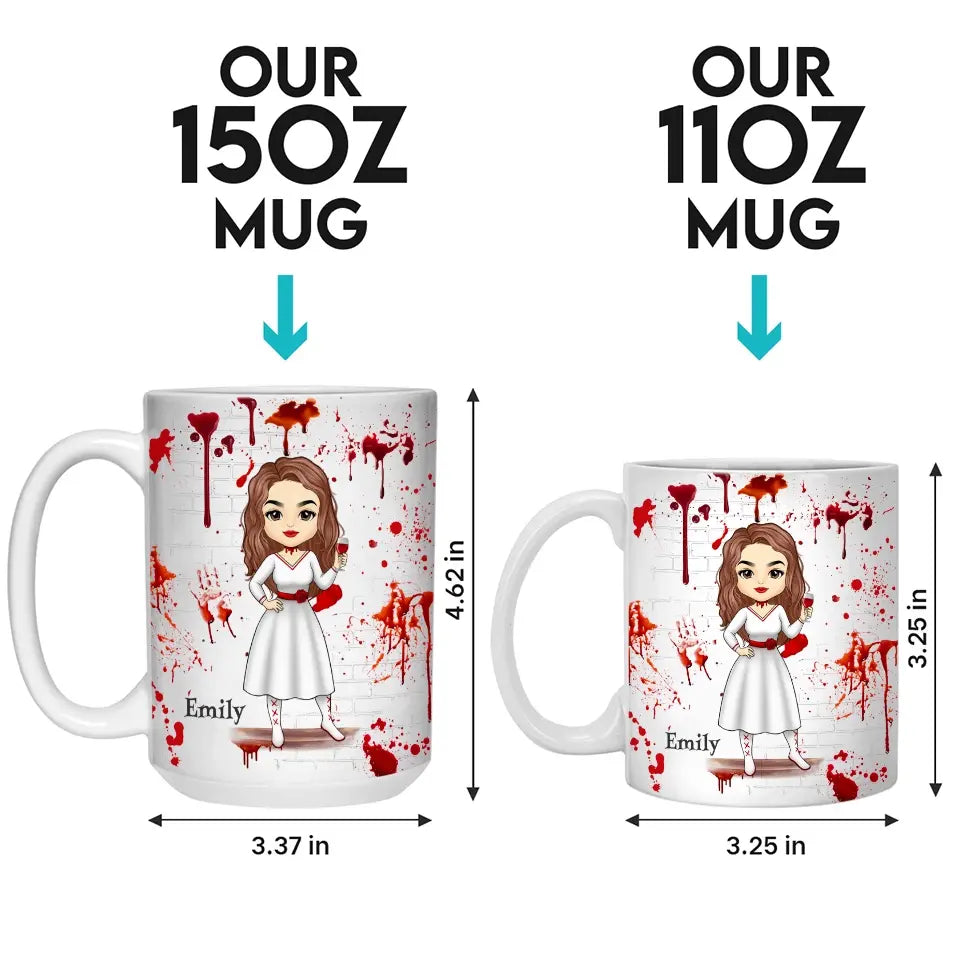 Tasse personnalisée « Witch Better Have My Bestie » – Cadeau d'Halloween pour les meilleures amies, les meilleures amies et les sœurs