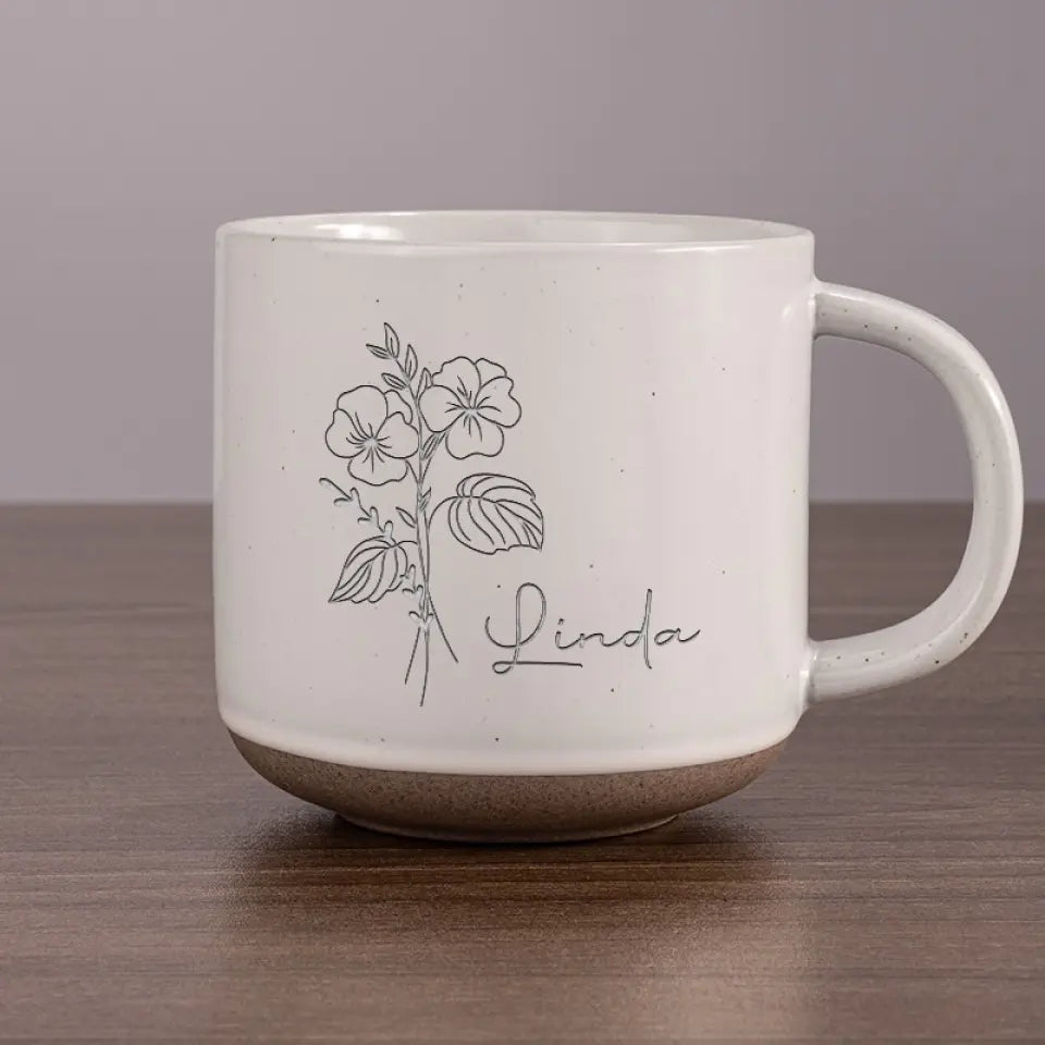 L'amitié est une belle fleur - Mug en céramique personnalisé pour meilleure amie - Cadeau pour meilleures amies, meilleures amies, sœurs