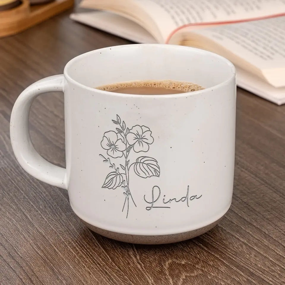 L'amitié est une belle fleur - Mug en céramique personnalisé pour meilleure amie - Cadeau pour meilleures amies, meilleures amies, sœurs
