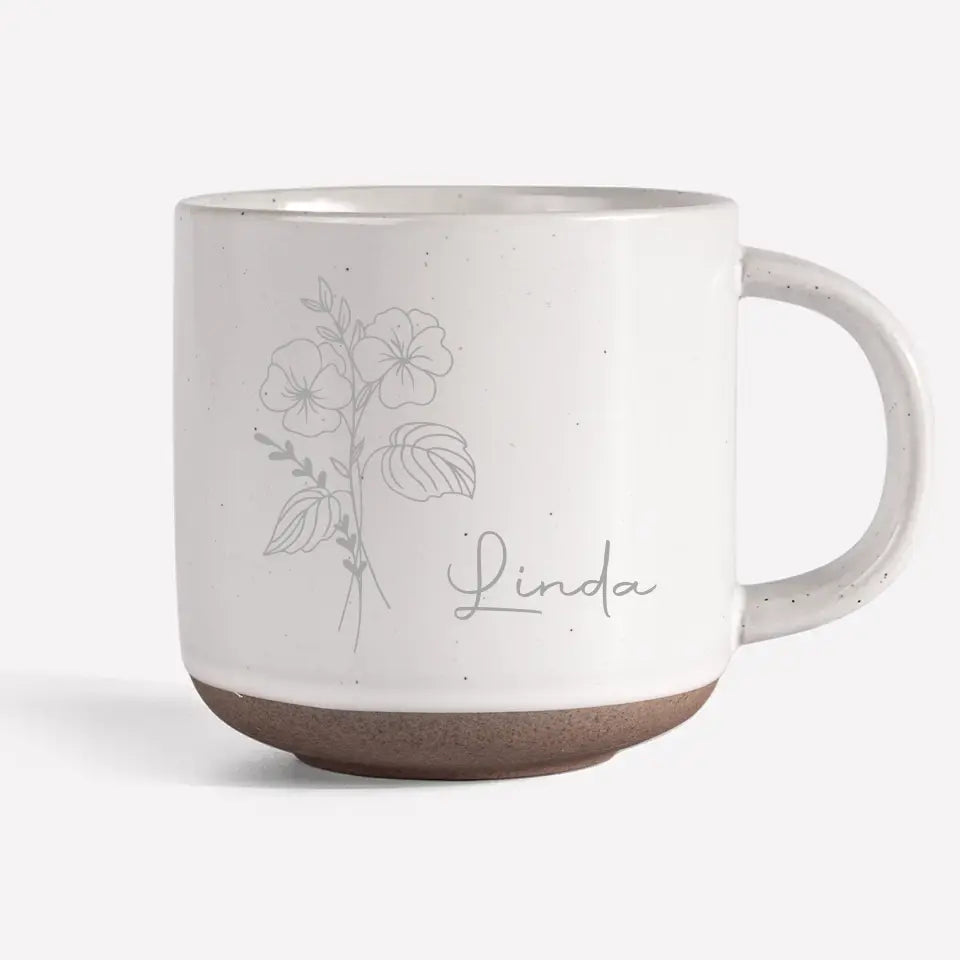 L'amitié est une belle fleur - Mug en céramique personnalisé pour meilleure amie - Cadeau pour meilleures amies, meilleures amies, sœurs