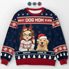 Have Yourself A Furry Little Christmas - Dog & Cat Personalized Custom Ugly Sweatshirt - Unisex Wool Jumper - Christmas Gift For Pet Owners, Pet Lovers
