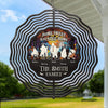 Home Sweet Haunted Home - Family Personalized Custom Wind Spinner - Halloween Gift For Family Members