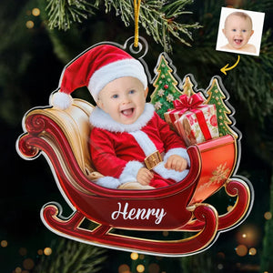 Custom Photo Little Ones Make Every Holiday More Magical And Bright - Family Personalized Custom Ornament - Acrylic Custom Shaped - Christmas Gift For Baby Kids, Newborn Baby, First Christmas