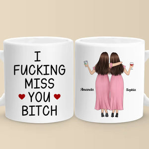 Les meilleures amies rendent le monde plus lumineux - Mug personnalisé pour les meilleures amies - Cadeau pour les meilleures amies, les meilleures amies et les sœurs