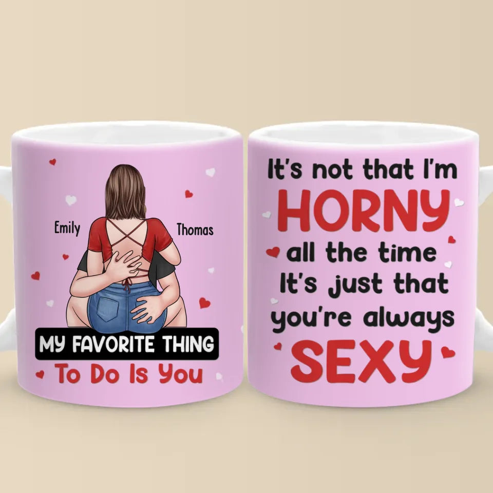 L'amour est tout ce dont nous avons besoin - Tasse personnalisée pour couple - Cadeau pour mari et femme, anniversaire