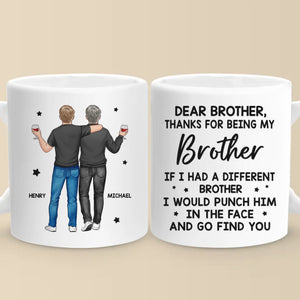 Aucun autre frère ne peut se comparer à moi - Tasse personnalisée pour la famille - Cadeau pour les membres de la famille
