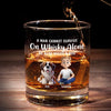 A Man Cannot Survive On Whiskey Alone - Dog Personalized Custom Whiskey Glass - Gift For Pet Owners, Pet Lovers