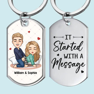 L'éternité n'est pas assez longue pour mon amour - Porte-clés personnalisé pour couple - Cadeau pour mari et femme, anniversaire