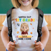 Custom Kids T-shirt - Personalized Back To School Gifts For Kids - Smart, Strong, And Curious
