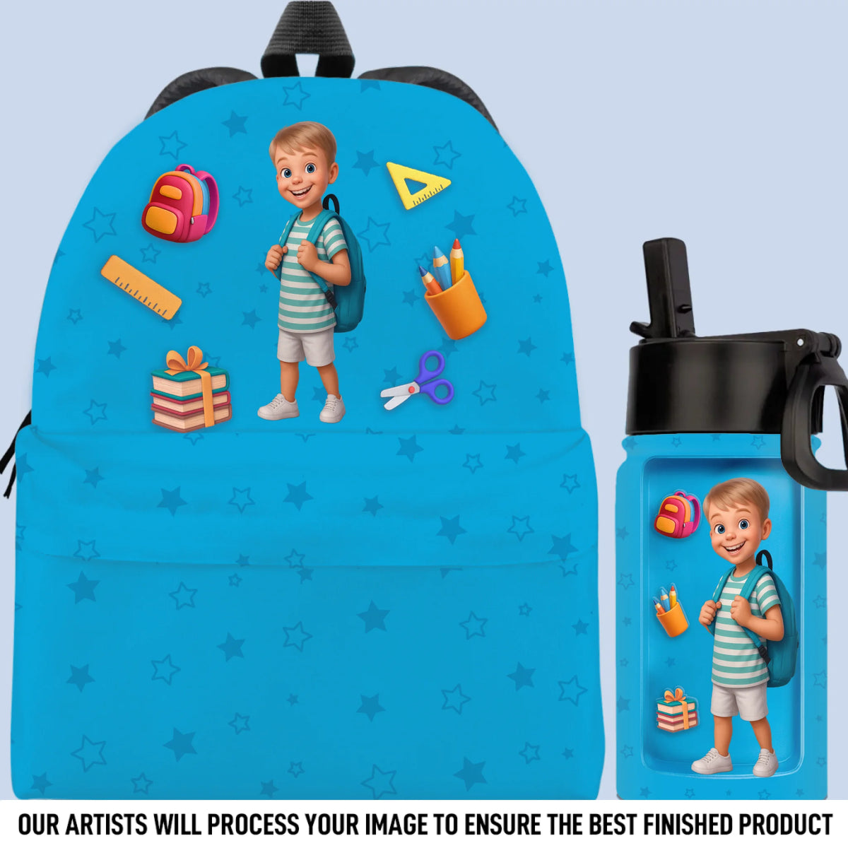 BG BACK PACK + BOTTLE