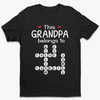 Custom Scrabble Unisex T-shirt, Premium T-shirt, Hoodie - Personalized Birthday Gifts For Dad, Grandpa - Our Story Spells Love