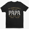 Custom Unisex T-shirt, Premium T-shirt, Hoodie - Personalized Birthday Gifts For Dad, Grandpa - My Greatest Role Forever