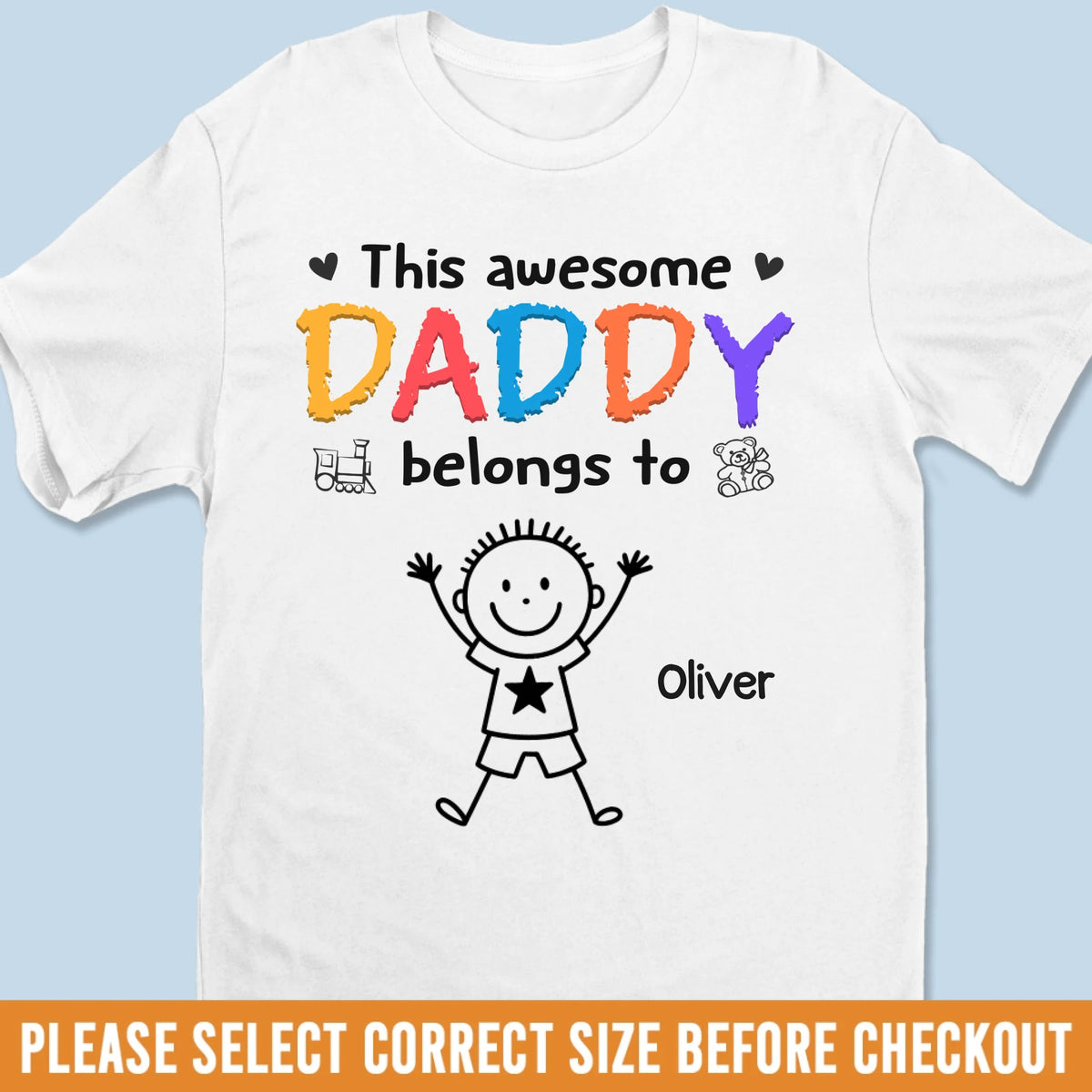 Custom Unisex T-shirt, Premium T-shirt, Hoodie - Personalized Birthday Gifts For Dad, Grandpa - The Playground Hero