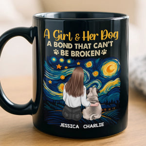 Custom Black Mug - Personalized Birthday Gifts For Dog Cat Lovers, Dog Dad And Mom, Cat Owners - Where The Fur Meets The Soul