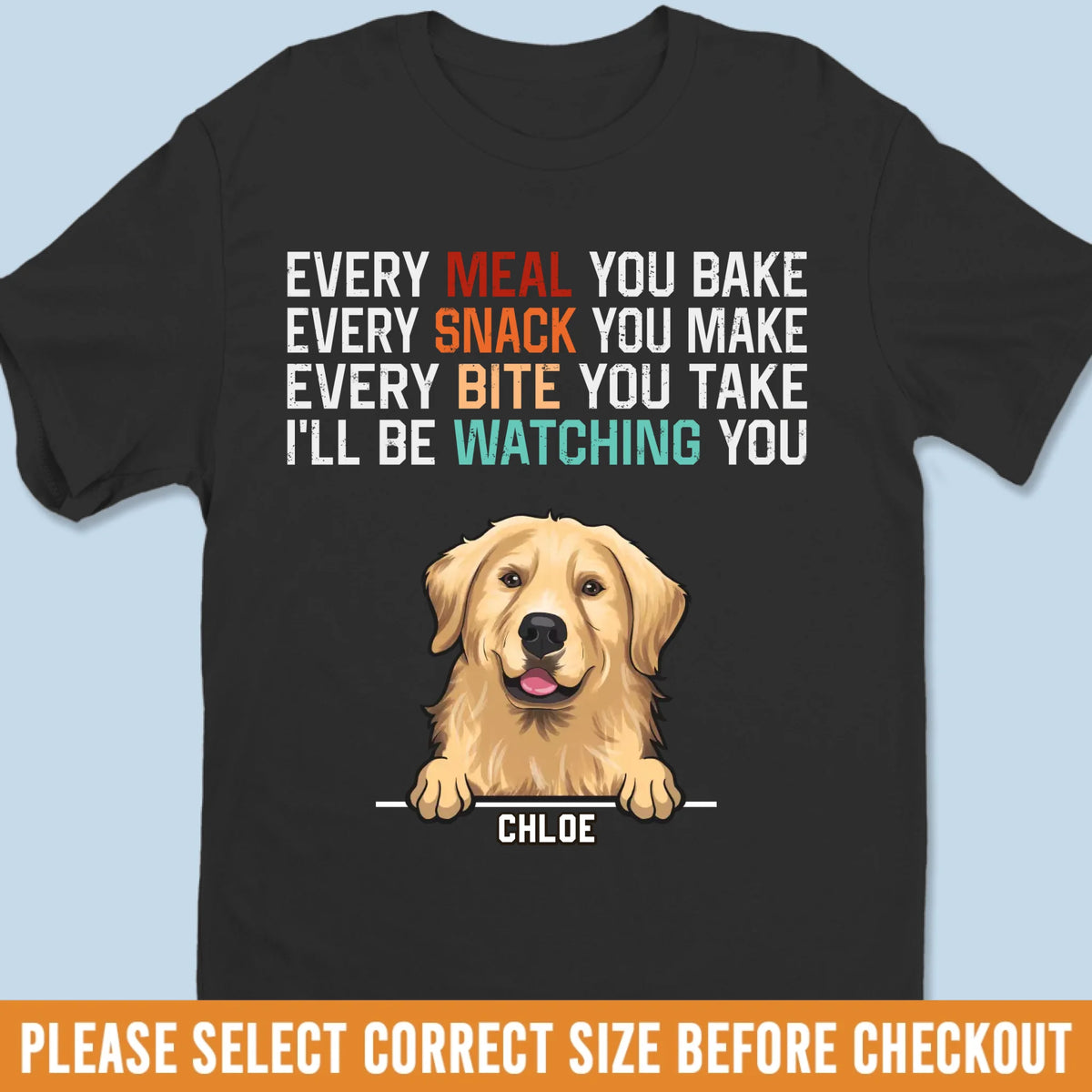 Custom Unisex T-shirt, Premium T-shirt, Hoodie - Personalized Birthday Gifts For Dog Lovers, Dog Dad And Mom - Personal Crumb Detector