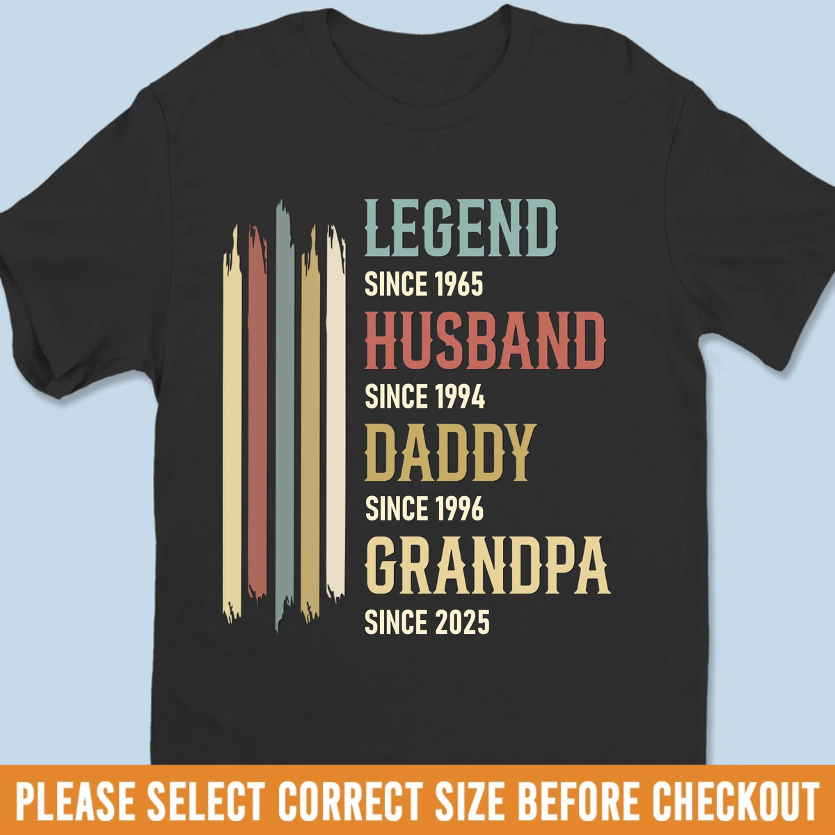 Custom Unisex T-shirt, Premium T-shirt, Hoodie - Personalized Birthday Gifts For Dad, Grandpa, Husband - Old Enough To Be Legendary