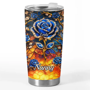 Custom Tumbler - Personalized Mother's Day Gifts For Mom, Grandma - Heart Full Of Love